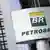 Placa com logotipo da Petrobras