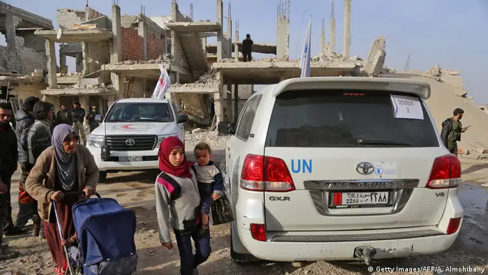 Syrien: Rotes Kreuz im Konfliktgebiet