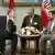 Turkish Prime Minister Recep Tayyip Erdogan and Iranian President Mahmoud Ahmadinejad
