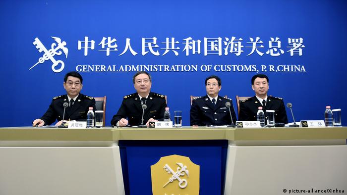 China Peking PK zu 7,48 t Elfenbein beschlagnahmt
