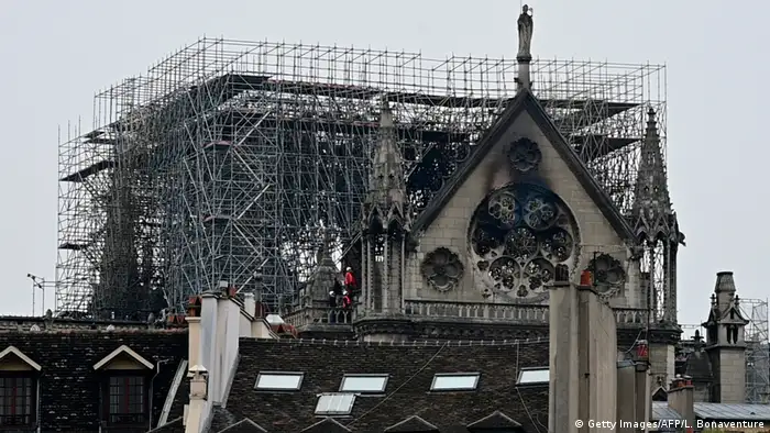 Frankreich Paris | Brand der Kathedrale Notre-Dame de Paris