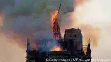 Frankreich Paris | Brand der Kathedrale Notre-Dame de Paris (Getty Images/AFP/G. van der Hasselt)