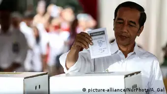 President Widodo looks set to win this time around too