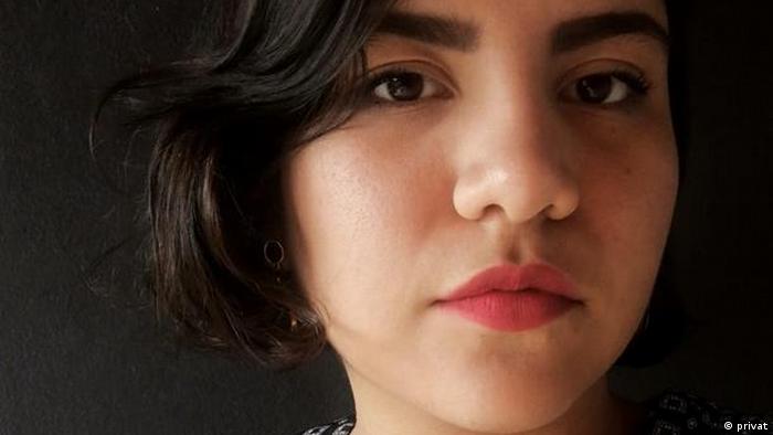 Oppositionelle Studentin Madelaine Caracas aus Nicaragua
