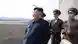 Nordkorea Kim Jong Un besucht Flugtraining der Korean People's Army Air Force