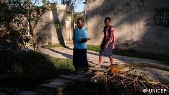 Kinder in Mosambik nach Idai Ziklon brauchen Hilfe
