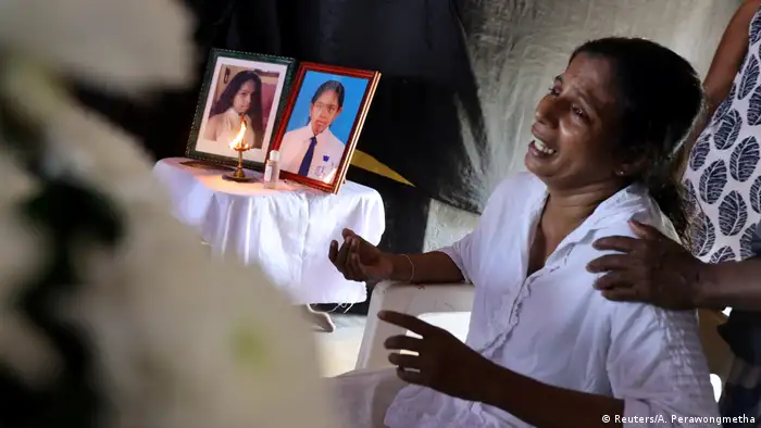 Sri Lanka Terroranschlag Trauer Ostern