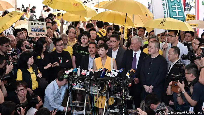 Hongkong Justiz l Demokratie-Aktivisten in Hongkong zu Haftstrafen verurteilt