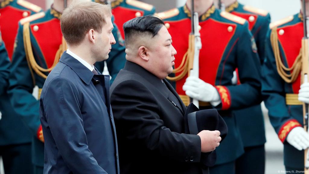 Kim Jong Un Arrives In Russia For Putin Summit News Dw 24 04 2019