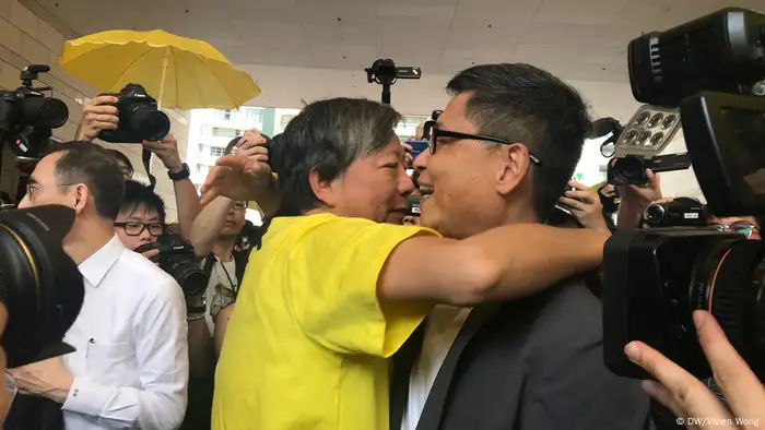 China Hongkong Regenschirm-Opposition