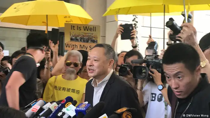 China Hongkong Regenschirm-Opposition