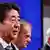 Brüssel Japan-EU-Gipfel | Abe & Tusk & Juncker