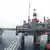 Norweska platforma wiertnicza gazu na Morzu Północnym