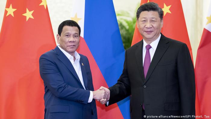 China Peking Rodrigo Duterte und Xi Jinping beim Second Belt and Road Forum 