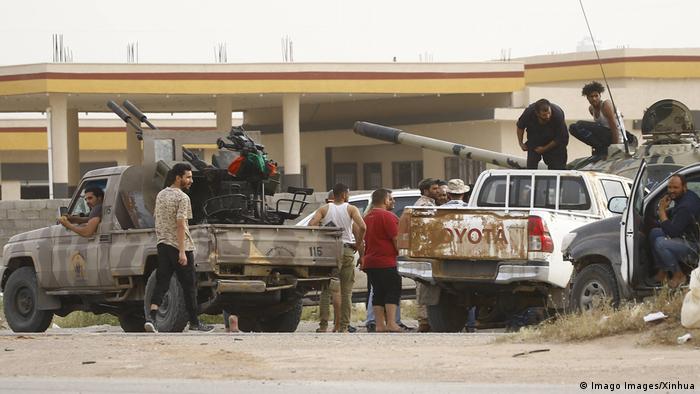 Libyen Kämpfe um Tripolis