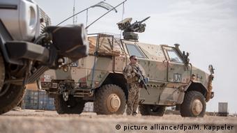 Un soldat de l'armée allemande en mission au Mali