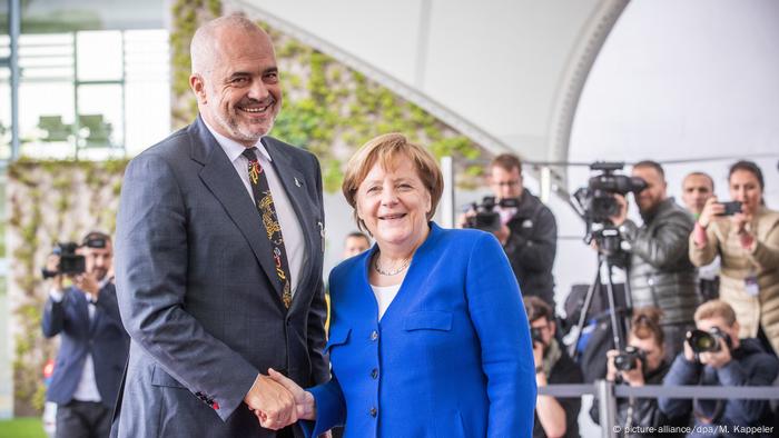 Deutschland Balkan-Treffen in Berlin | Merkel und Rama