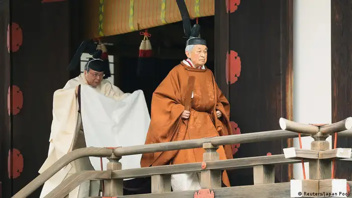 Japan Kaiser Akihito dankt ab (Reuters)