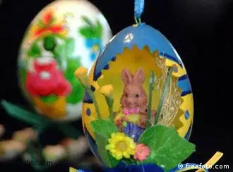 The Easter Egg tree is a typical German custom