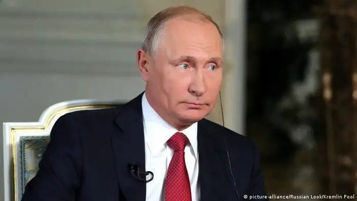 Russland Moskau Putin gibt Armin Wolf vom ORF ein Interview