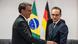 Jair Bolsonaro e o ministro do Exterior alemão, Heiko Maas, em encontro em Brasília, em abril de 2019 Jair Bolsonaro e o ministro do Exterior alemão, Heiko Maas, em encontro em Brasília, em abril de 2019