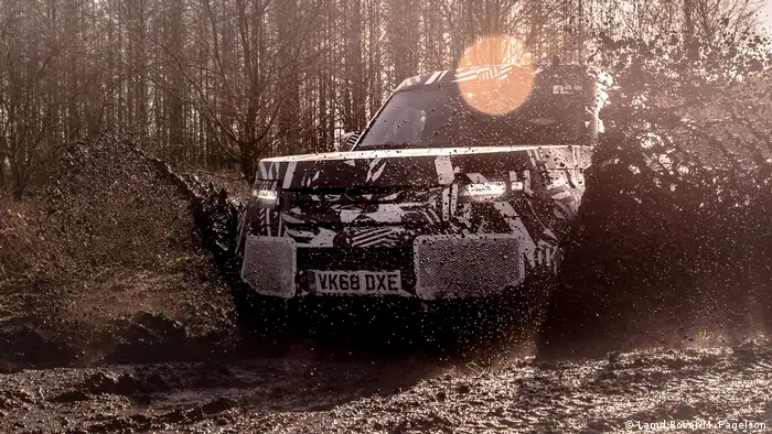 Pressebilder zum neuen Land Rover Defender