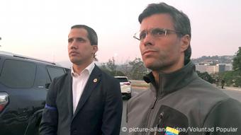 Venezuela Juan Guaido und Leopoldo Lopez