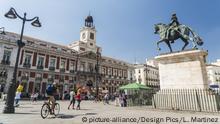 Spanien Puerta Del Sol in Madrid