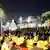 Thailand Vorbereitungen Krönung Maha Vajiralongkorn   Zeremonieprobe am Königspalast