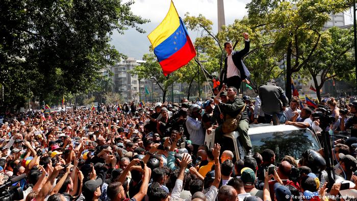 Venezuela Krise l Oppositionsführer Juan Guaido