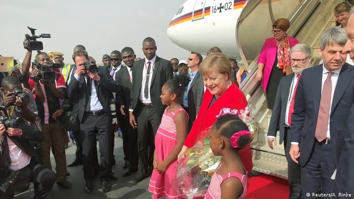 Burkina Faso Ouagadougou | Angela Merkel, Bundeskanzlerin