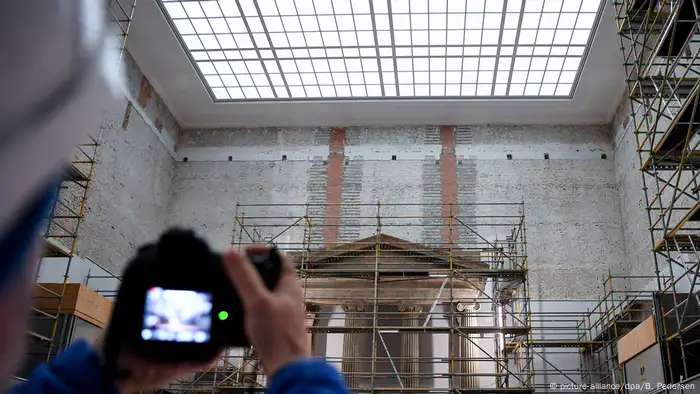 Berlin Baustelle des Pergamonmuseums (picture-alliance/dpa/B. Pedersen)