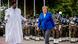 Angela Merkel with Nigerien President Mahamadou Issoufou Angela Merkel with Nigerien President Mahamadou Issoufou