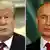 Kombobild Donald  Trump und Wladimir Putin