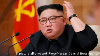 Nordkorea Kim Jong Un in Pjöngjang