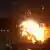 Взрыв дома в секторе Газа после авиаудара Израиля