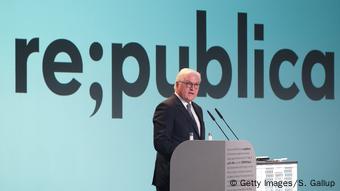 re:publica 2019 | Internetkonferenz in Berlin, Deutschland | Frank-Walter Steinmeier, Bundespräsident