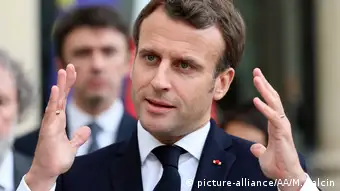 Frankreich: Macron beim Treffen der biologischen Vielfalt und des Ökosystems in Paris
