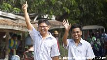 Myanmar, Yangon: Freilassung der Journalisten Kyaw Soe Oo und Wa Lone