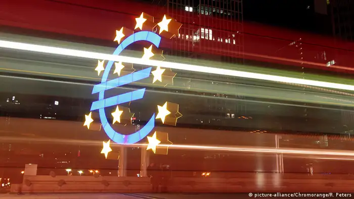 Europa Geld l EZB Europäische Zentralbank in Frankfurt