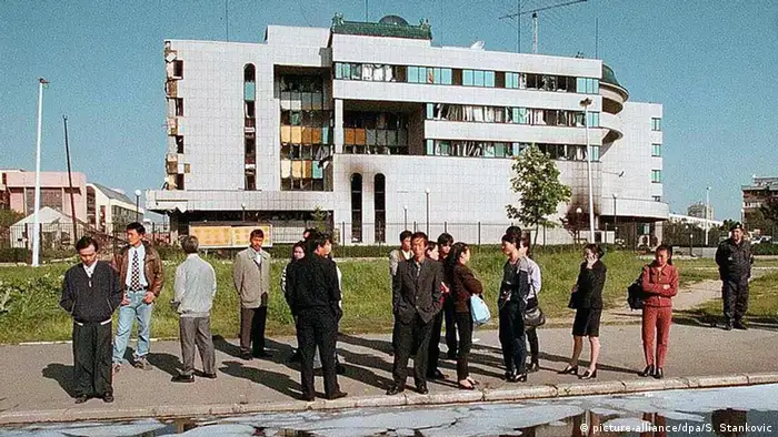 Kosovo-Krieg 1999 Serbien Belgrad | Bombardierung chinesische Botschaft durch NATO