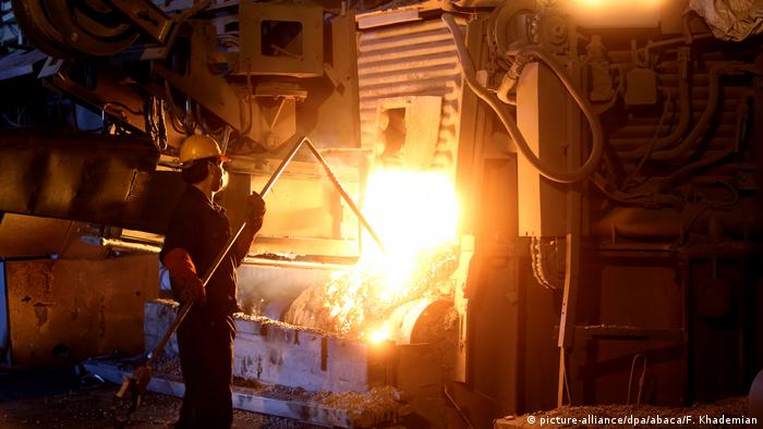 Iran | Stahlwerk | Stahlproduktion