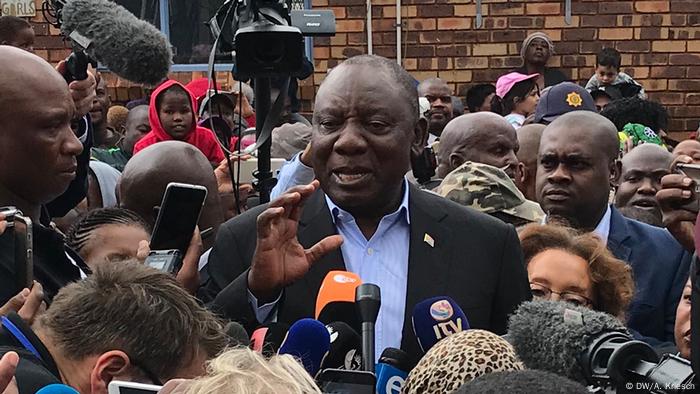 Südafrika | Wahlen 2019 in Johannesburg (DW/A. Kriesch)