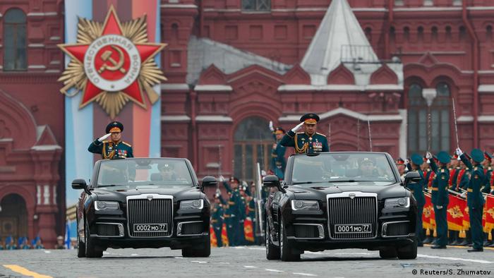 Russland Militärparade