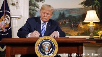 Donald Trump slaps sanctions on Iran