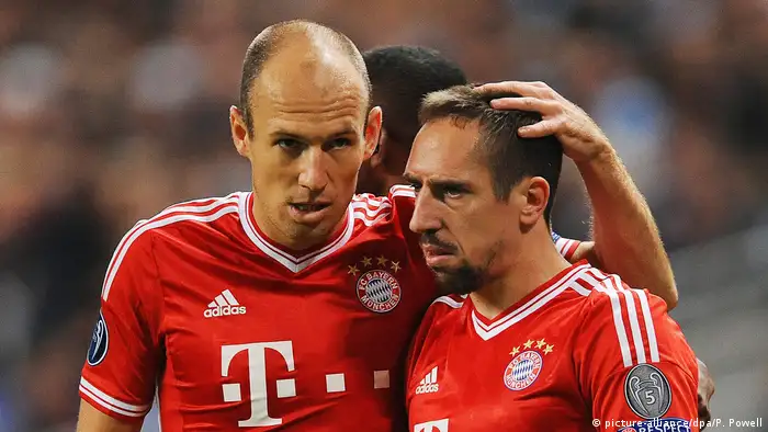 Franck Ribery und Arjen Robben