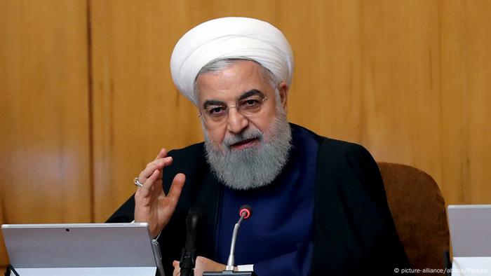 Iran | Präsident Hassan Rohani (picture-alliance/abaca/Parspix)