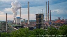 DUISBURG, GERMANY - MAY 30: Steam from a cooling tower rises up to the sky at ThyssenKrupp Schwelgern steel plant on May 30, 2018 in Duisburg, Germany. The European Union and the United States are so far on a collision course over steel and aluminum imports by the US from the EU, with either tariffs or import restrictions becoming more likely by June 1. (Photo by Michael Gottschalk/Getty Images)