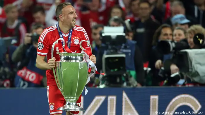 UEFA Champions League Sieger Bayern München, Frank Ribéry