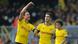 Thomas Delaney (l) and Christian Pulisic celebrate a Dortmund goal (Reuters/L. Kuegeler) Thomas Delaney (l) and Christian Pulisic celebrate a Dortmund goal (Reuters/L. Kuegeler)